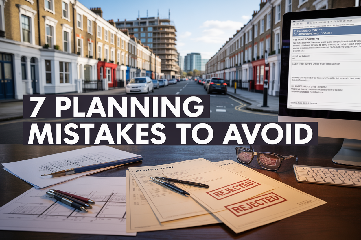 Why London Planning Applications Fail: 7 Mistakes to Avoid in 2026