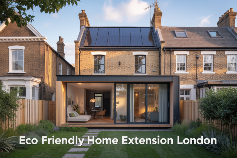eco friendly home extension London