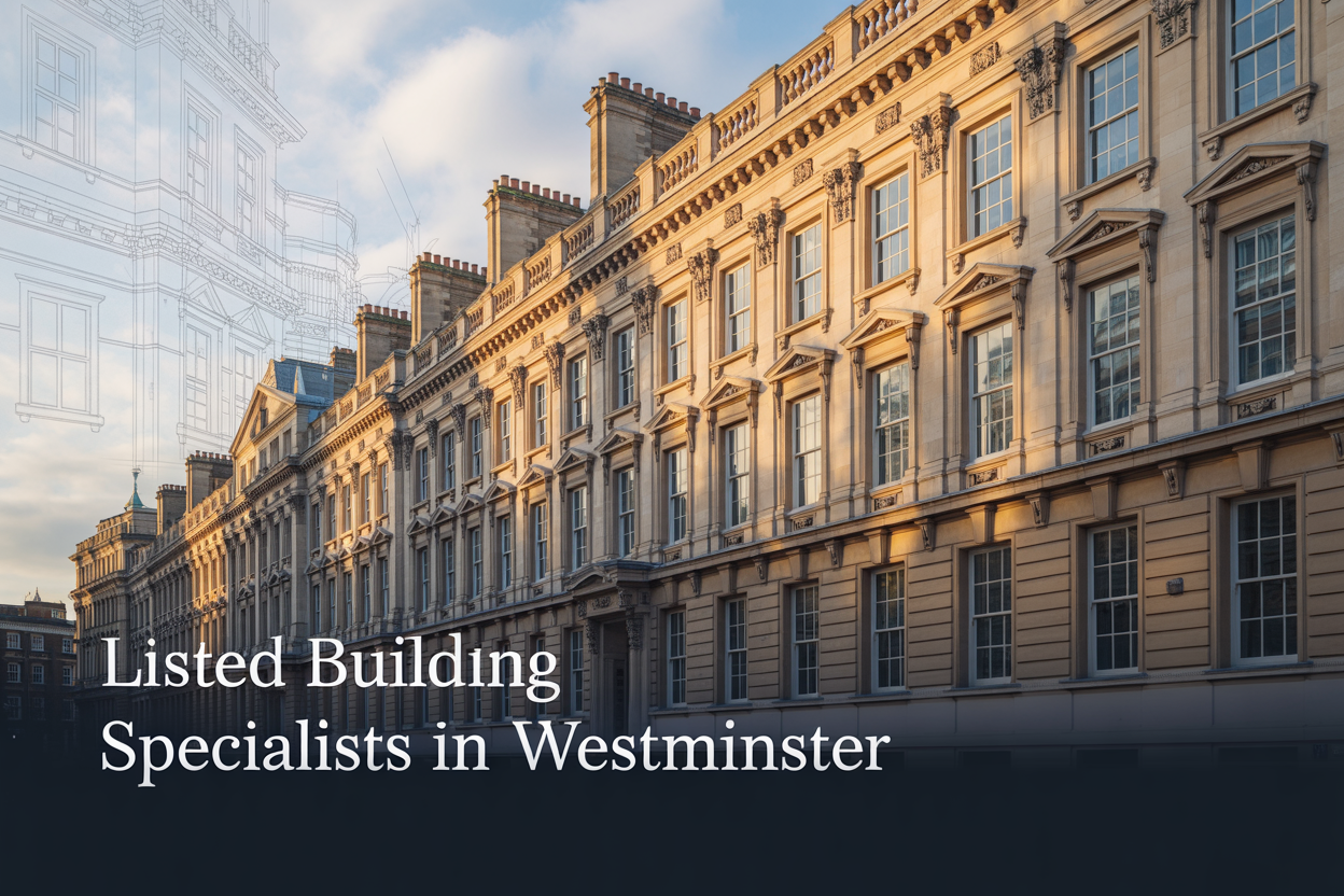 Westminster architecture firm for listed buildings