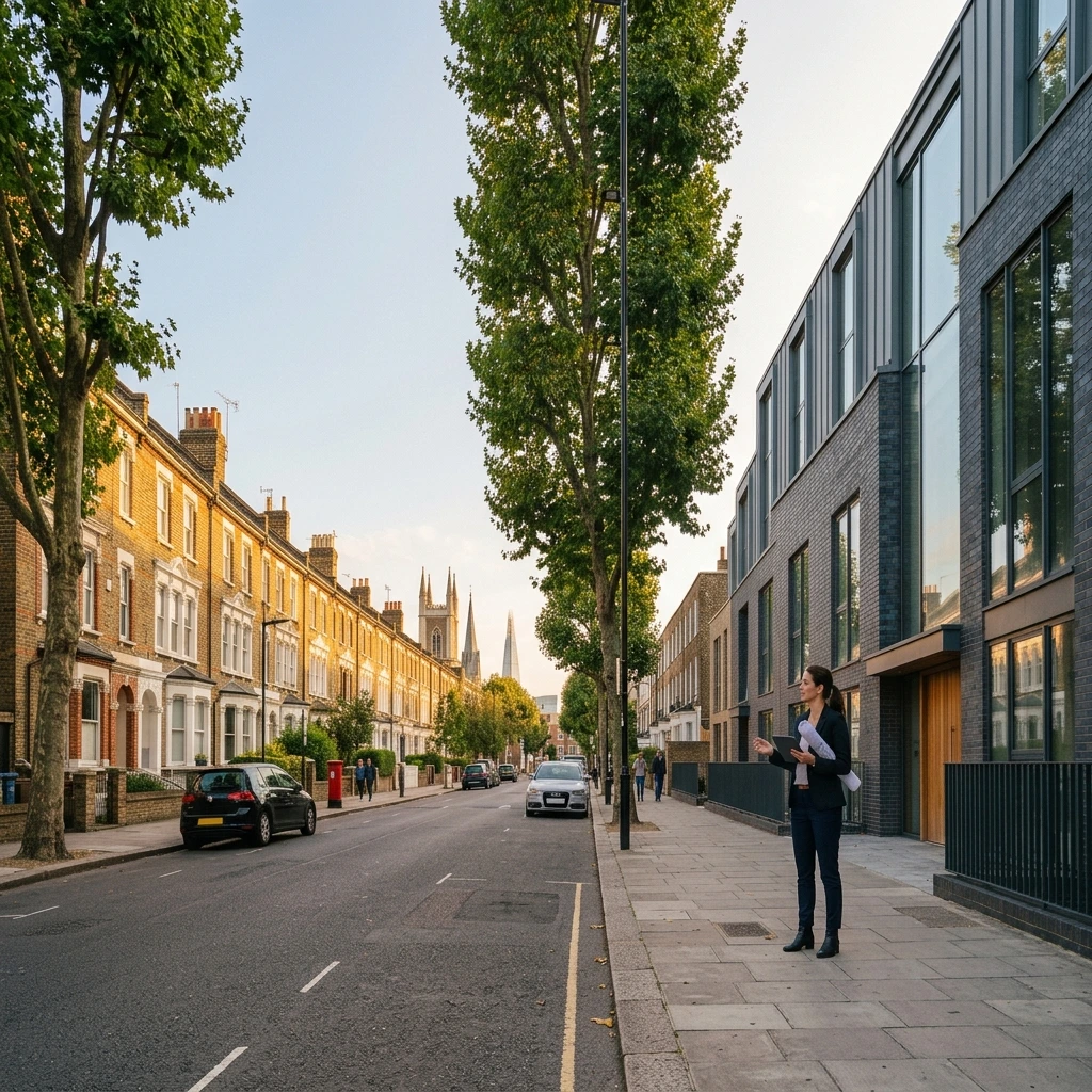 Modern residential extension on a classic London Victorian home designed for full planning permission approval.
